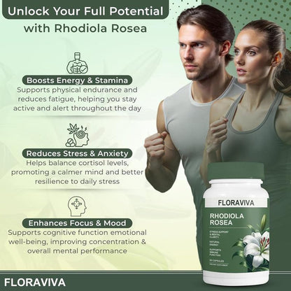 Evina™ Rhodiola Rosea Capsules