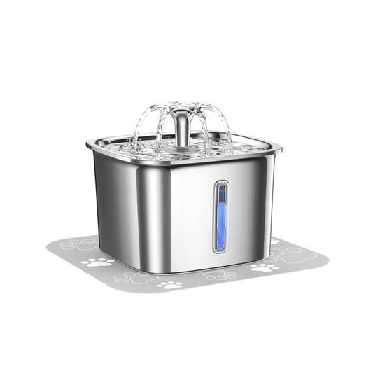 Evina™ Stainless Steel Cat Water Fountain